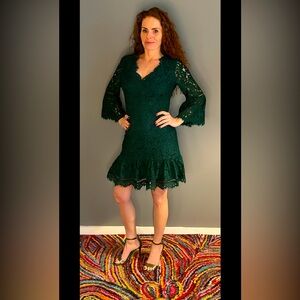 Eliza J Emerald Green Cocktail Dress Size 6!